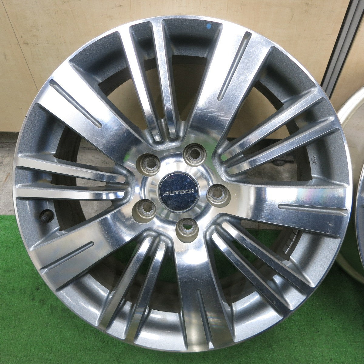 4本価格★日産 ティアナ AUTECH 純正 OP RAYS 製 ホイール 17インチ オプション レイズ オーテック ラフェスタ 等 17×7J PCD114.3/5H★5091501ナホ