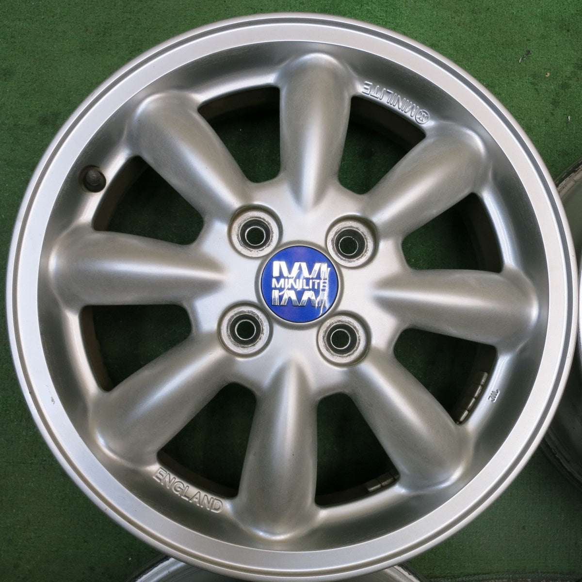 4本価格★ダイハツ ミラジーノ 純正 MINILITE ホイール 15インチ ミニライト 15×4.5J PCD100/4H★5081508HAホ