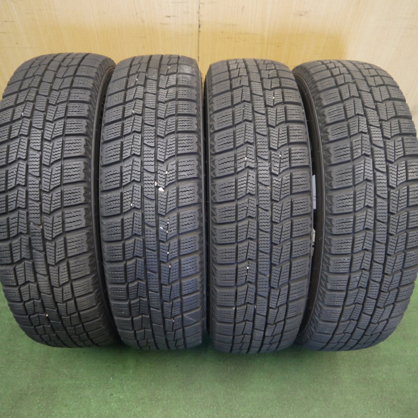 バリ溝!キレイ!9分★スタッドレス 155/65R13 オートバックス ノーストレック N3i TEAD テッド 13インチ PCD100/4H★6060101Hス