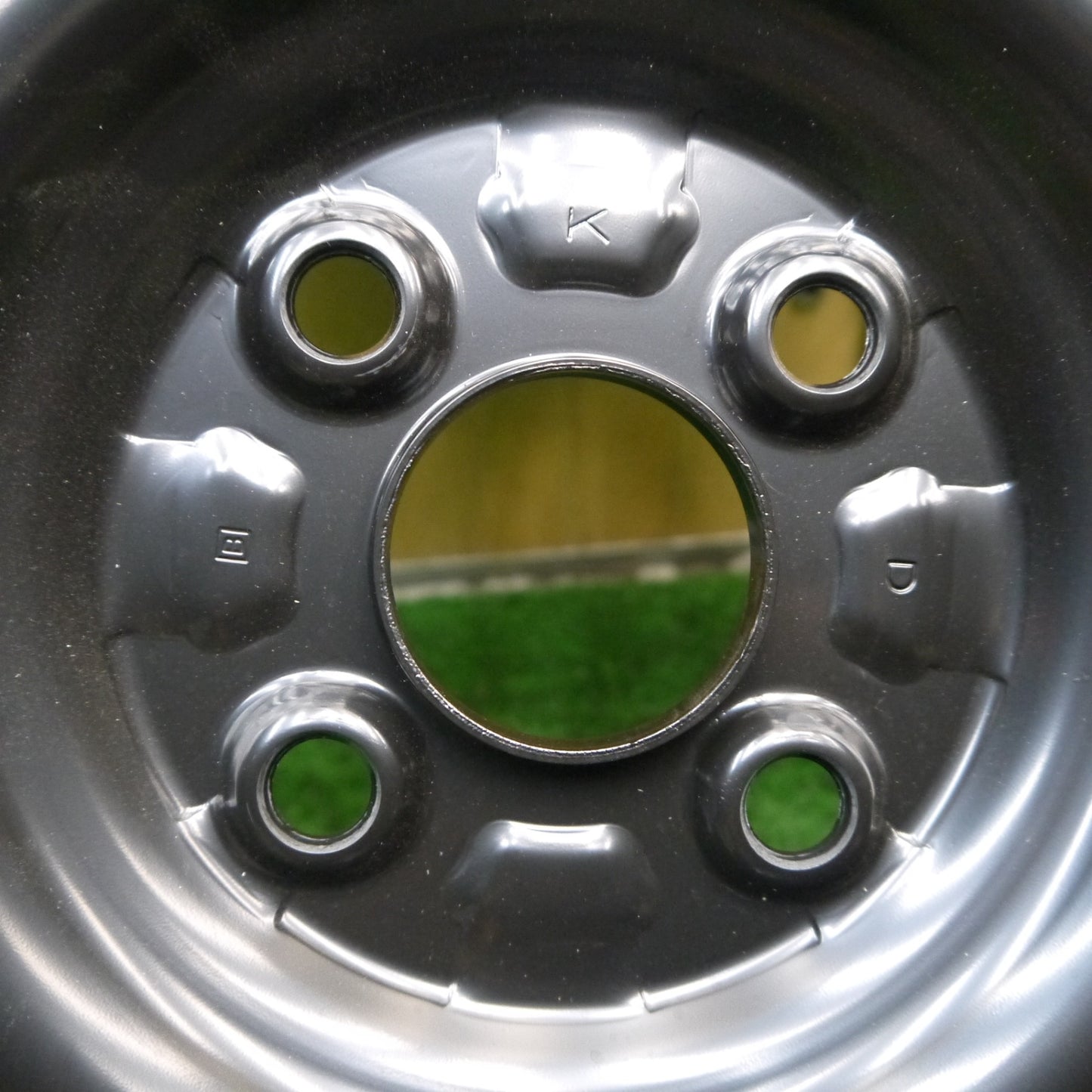 新車外し★ダイハツ ムーヴ キャンバス 純正 スチール ホイール 14インチ 14×4.5J PCD100/4H★5061609KKホ