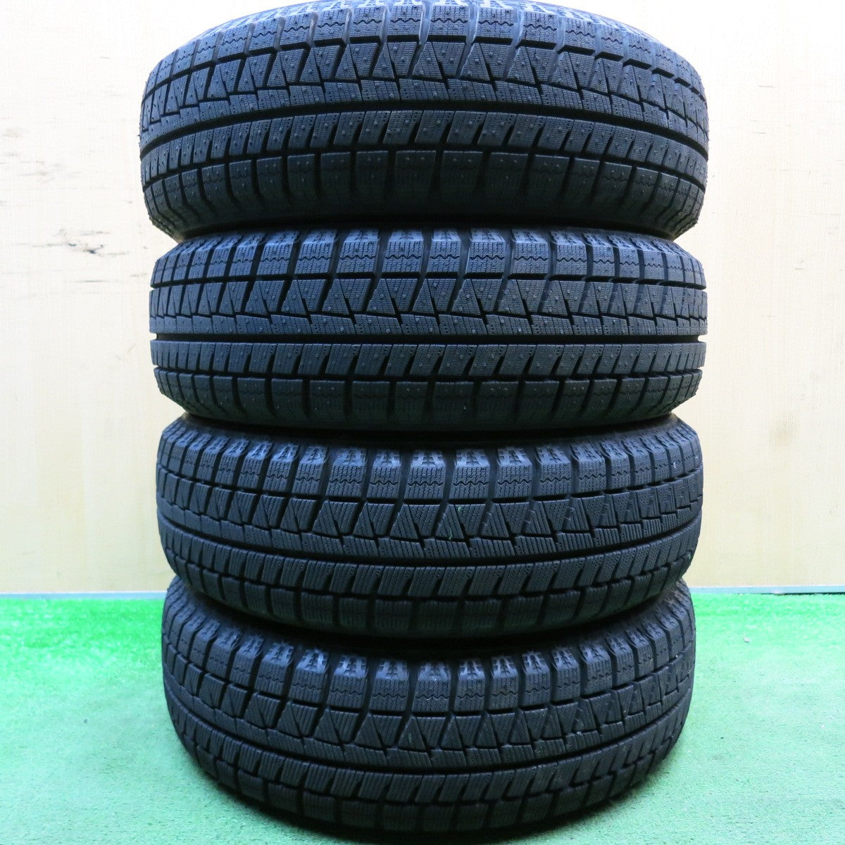 バリ溝!22年!ほぼ10分★スタッドレス 155/65R13 ブリヂストン アイスパートナー2 JOKER QUEEN ジョーカー クイーン 13インチ PCD100 110 114.3/4H マルチ★5052502HAス