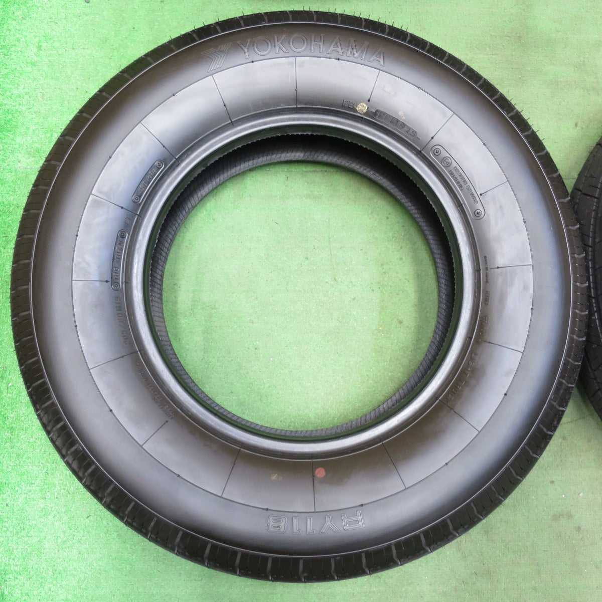 新車外し!25年!6本★トラック タイヤ 205/80R15 109/107N ヨコハマ RY118 15インチ★5090606イノタ