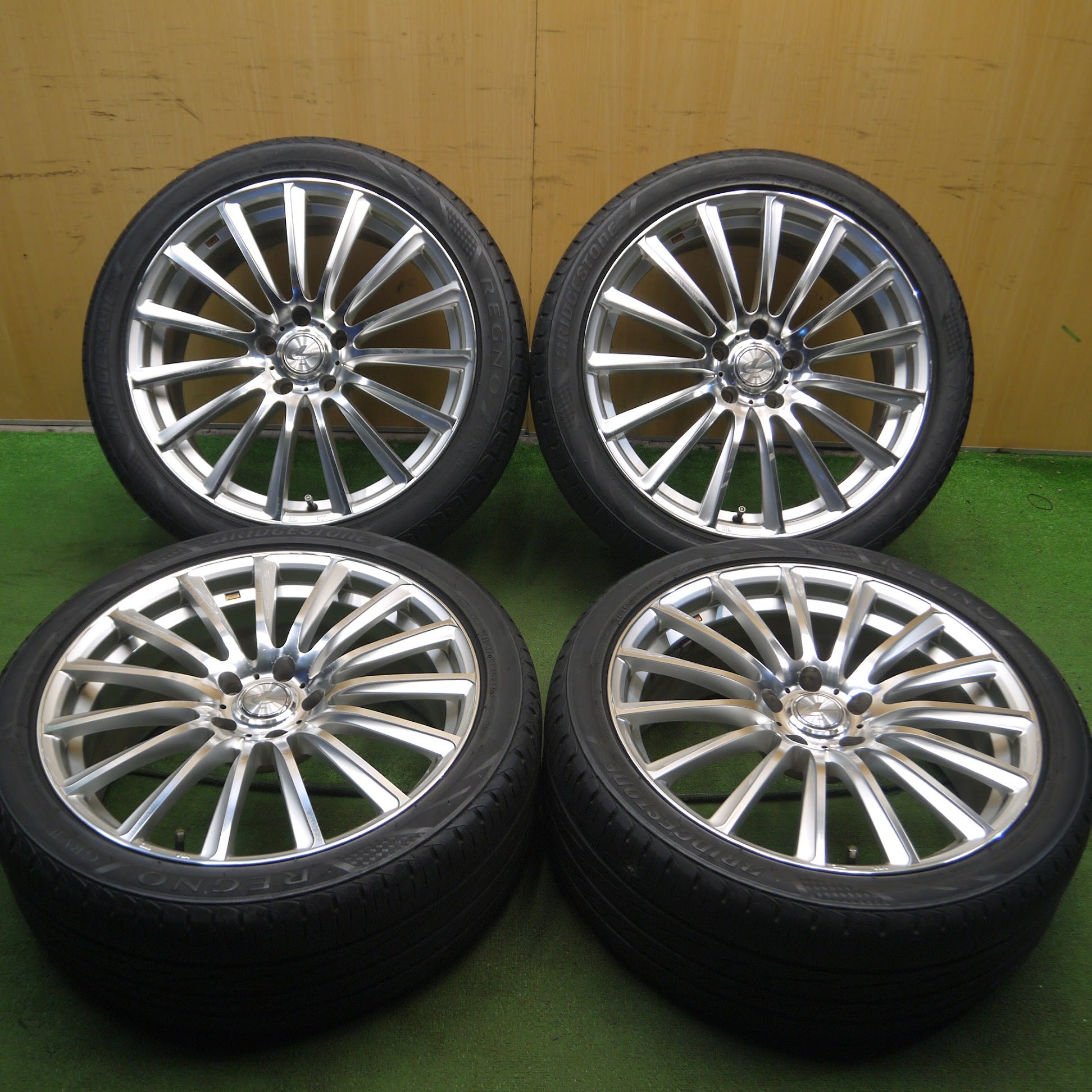 送料無料]4本価格☆LEONIS FW weds 245/40R19 ブリヂストン レグノ 
