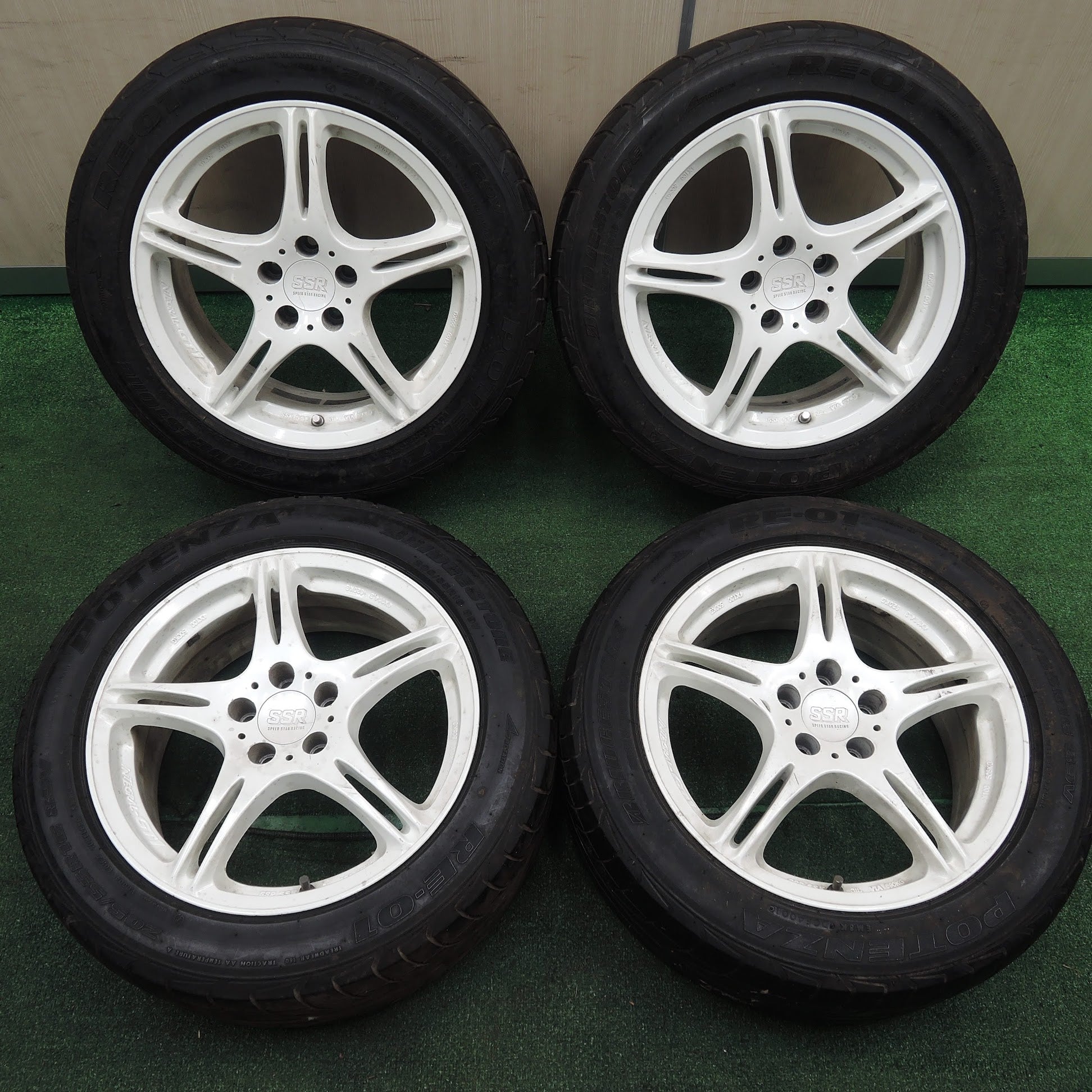 送料無料]4本価格☆SSR SPEED STAR RACING インテグラル GT1 205/55R16 
