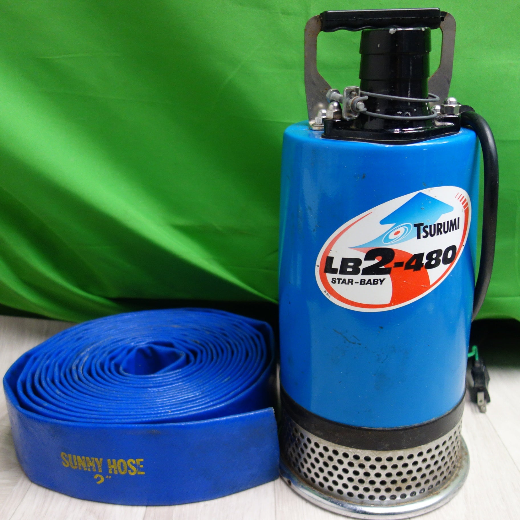 送料無料] ☆ツルミ 水中ポンプ LB2-480 口径 50mm 60Hz 100V TSURUMI 