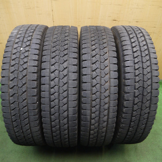 *送料無料* バリ溝!22年!9分★トラック タイヤ 205/85R16 117/115L スタッドレス ブリヂストン ブリザック W979 16インチ★4022910KKスタ