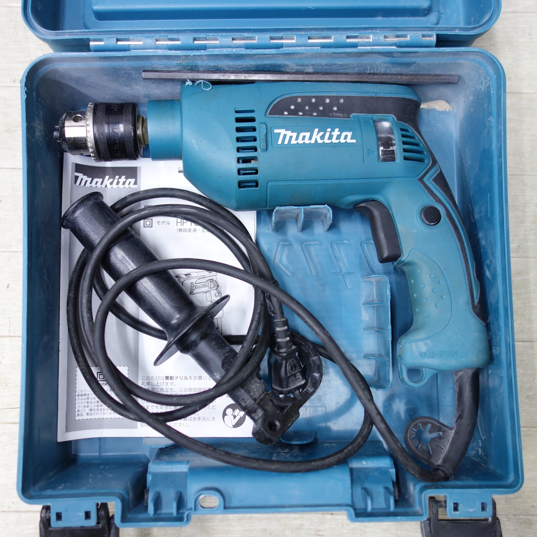 送料無料] ◇makita マキタ 16mm 震動ドリル HP1640F 鉄工13mm