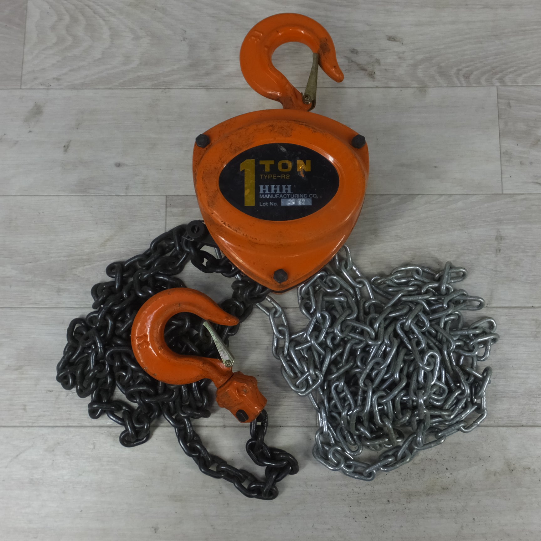 HHH 1ton チェーンロック TYPE-R2 チェーンブロック HHH TYPE-R2 TON 0 M