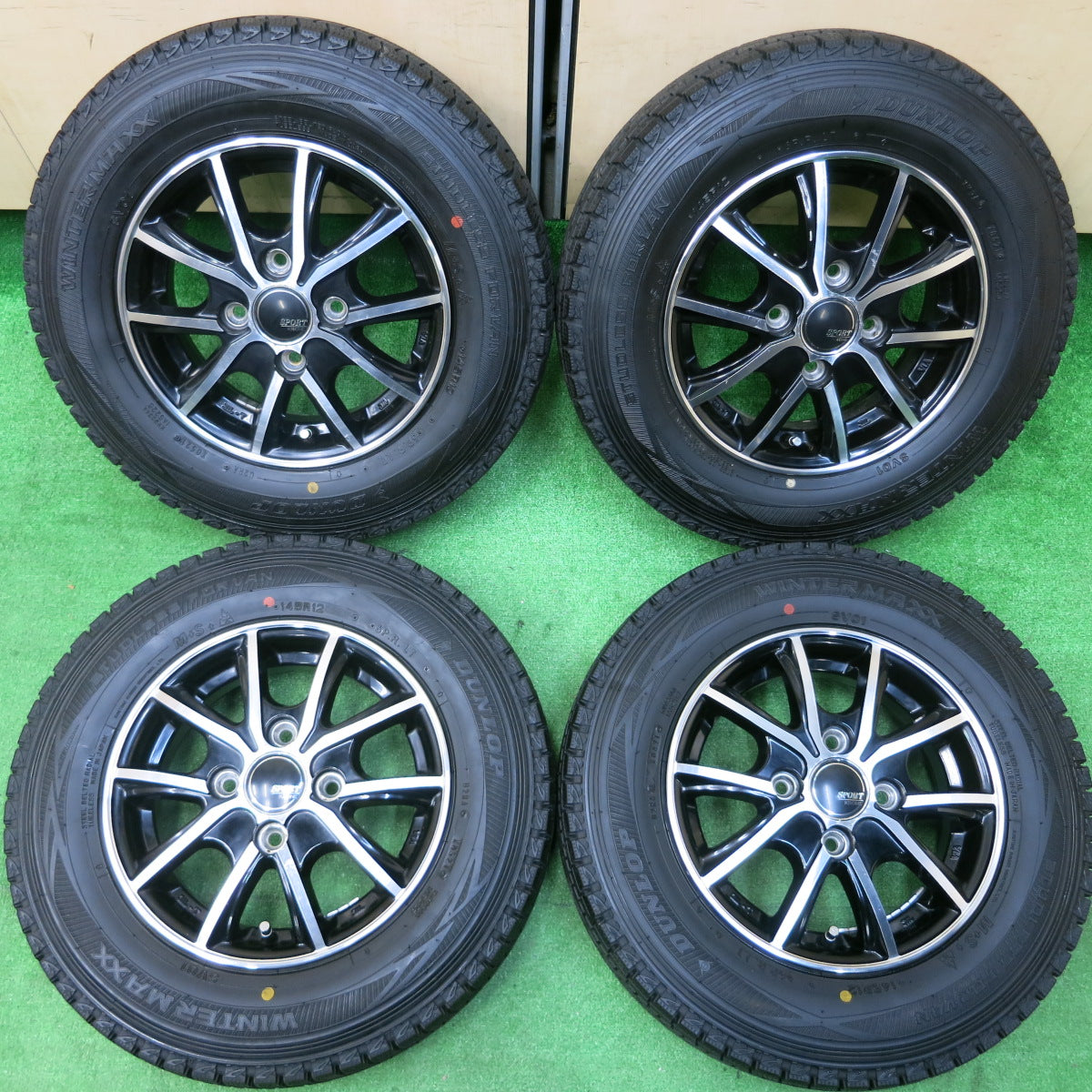 ダンロップウインターマックス145-12-6p 2025年製 ダンロップ WINTER