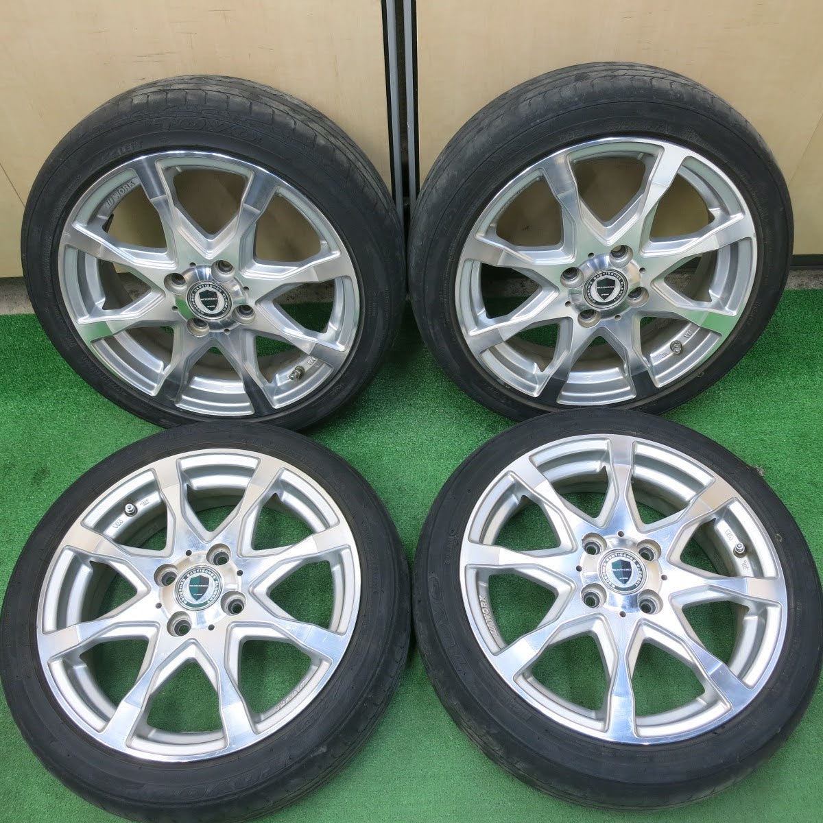 送料無料]4本価格☆軽サイズ WORK SCHWERT SC2 165/50R15 トーヨー DRB 