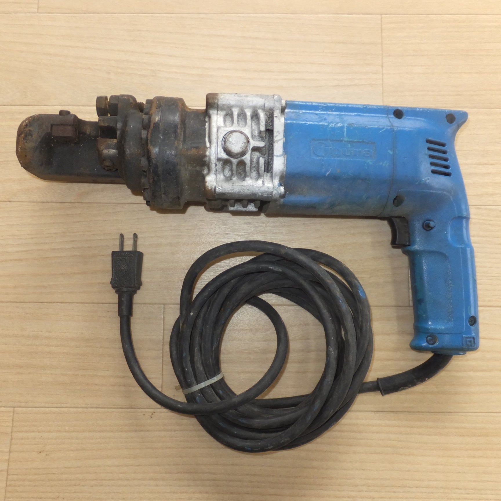 送料無料] ☆オグラ Ogura 電動油圧式 鉄筋カッター 型番 不明 100V 50 