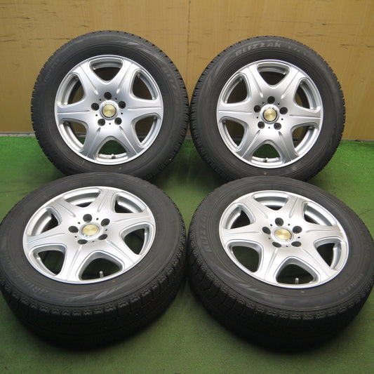 *送料無料*バリ溝!8.5分★スタッドレス 205/60R16 ブリヂストン ブリザック VRX SHAPE 16インチ PCD114.3/5H★4013001Hス