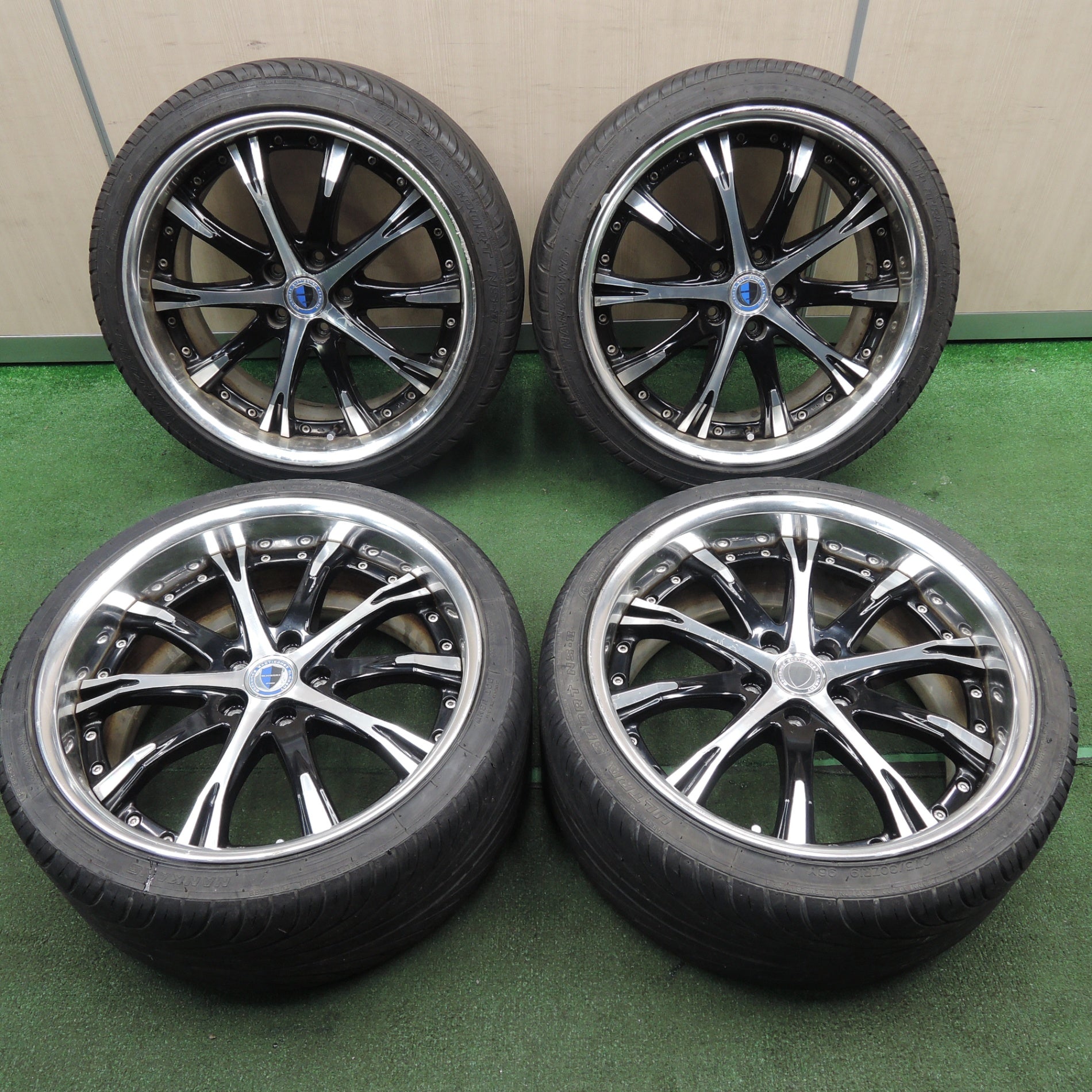 送料無料* バリ溝！21年！9分☆WORK SCHWERT SW4 225/40R19 275/30R19 