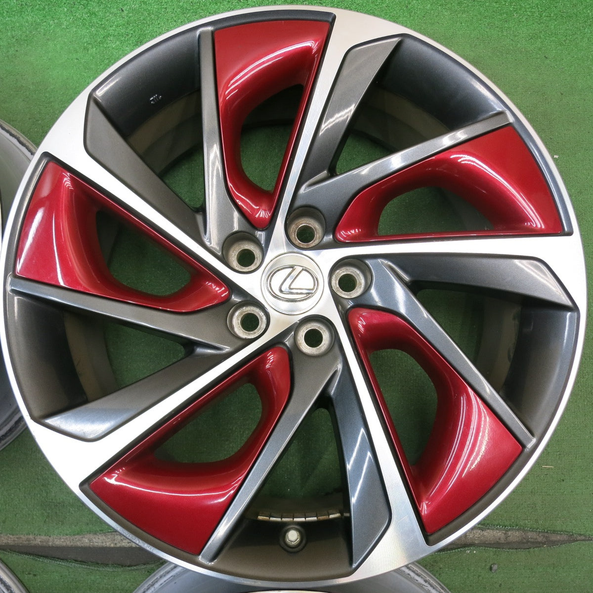 センサー付き！キレイ◎レクサス RX 純正 オプション ホイール 20インチ 20×8J PCD114.3/5H◎6080805HAホ