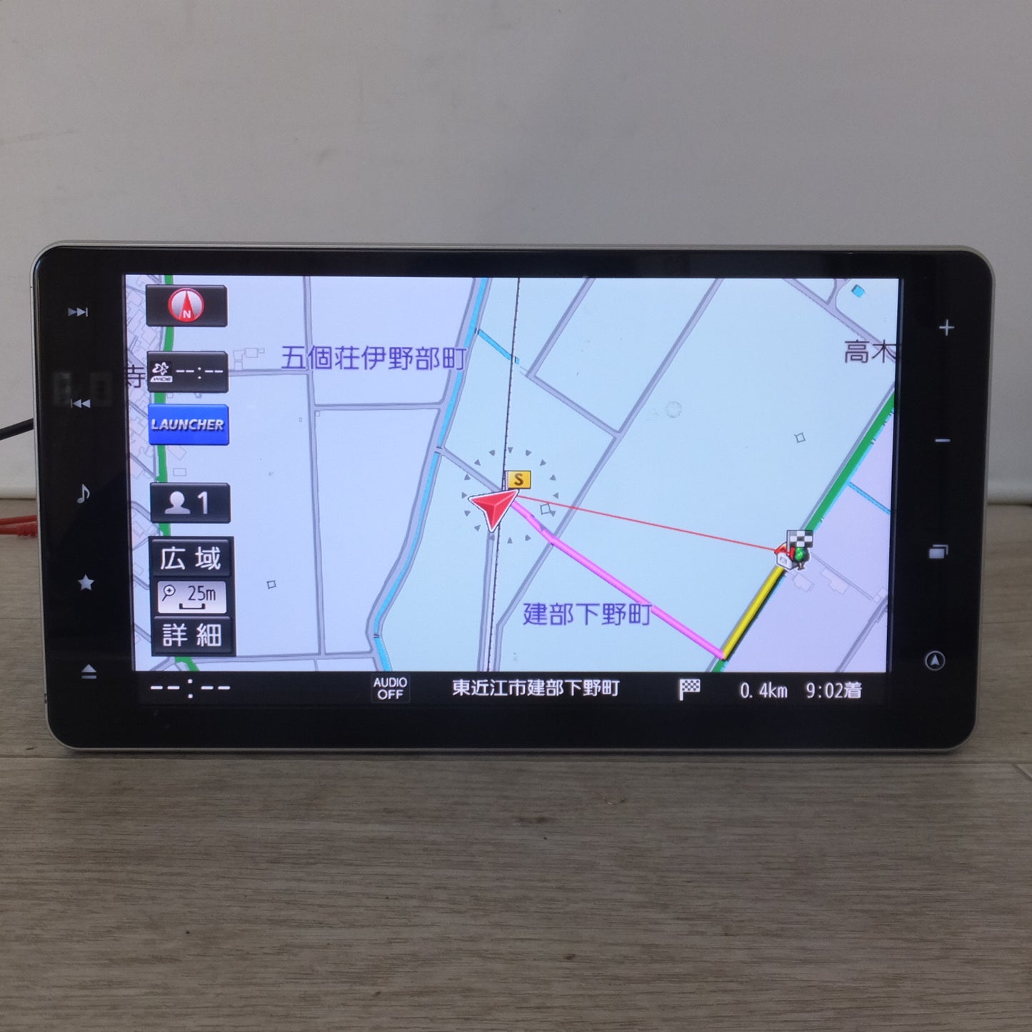 [送料無料] ★パナソニック製 ダイハツ 純正 SDナビゲーション NSZN-Y70DS 08545-K9128　タント タントカスタム 専用[11]★