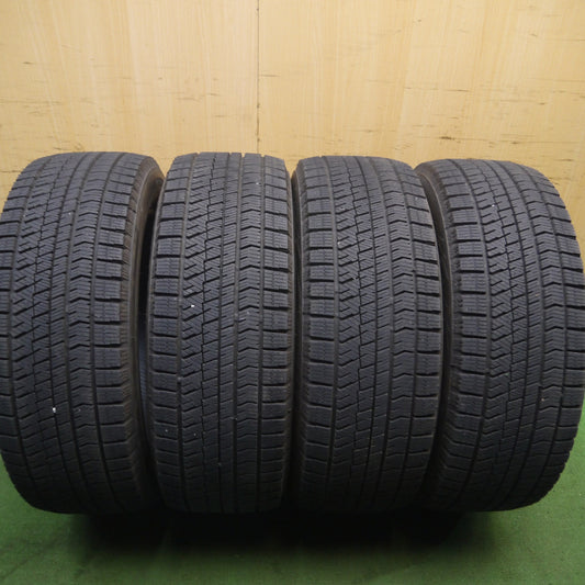 *送料無料* 超バリ溝！22年！9.5分以上★スタッドレス 225/55R18 ブリヂストン ブリザック VRX2 タイヤ 18インチ エクストレイル デリカ フォレスター等★4032706Hスタ