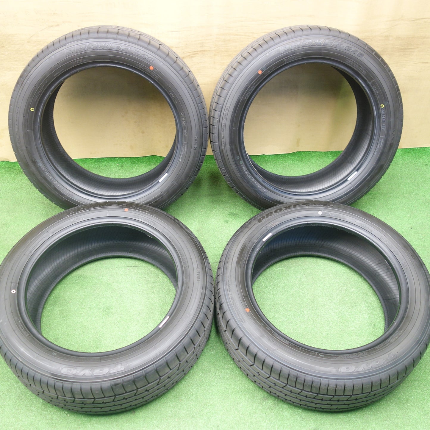 新車外し！26年★225/55R19 トーヨー プロクセス R46 タイヤ 19インチ CX-5 CX-8 ハリアー RAV4 等★6031306KTノタ