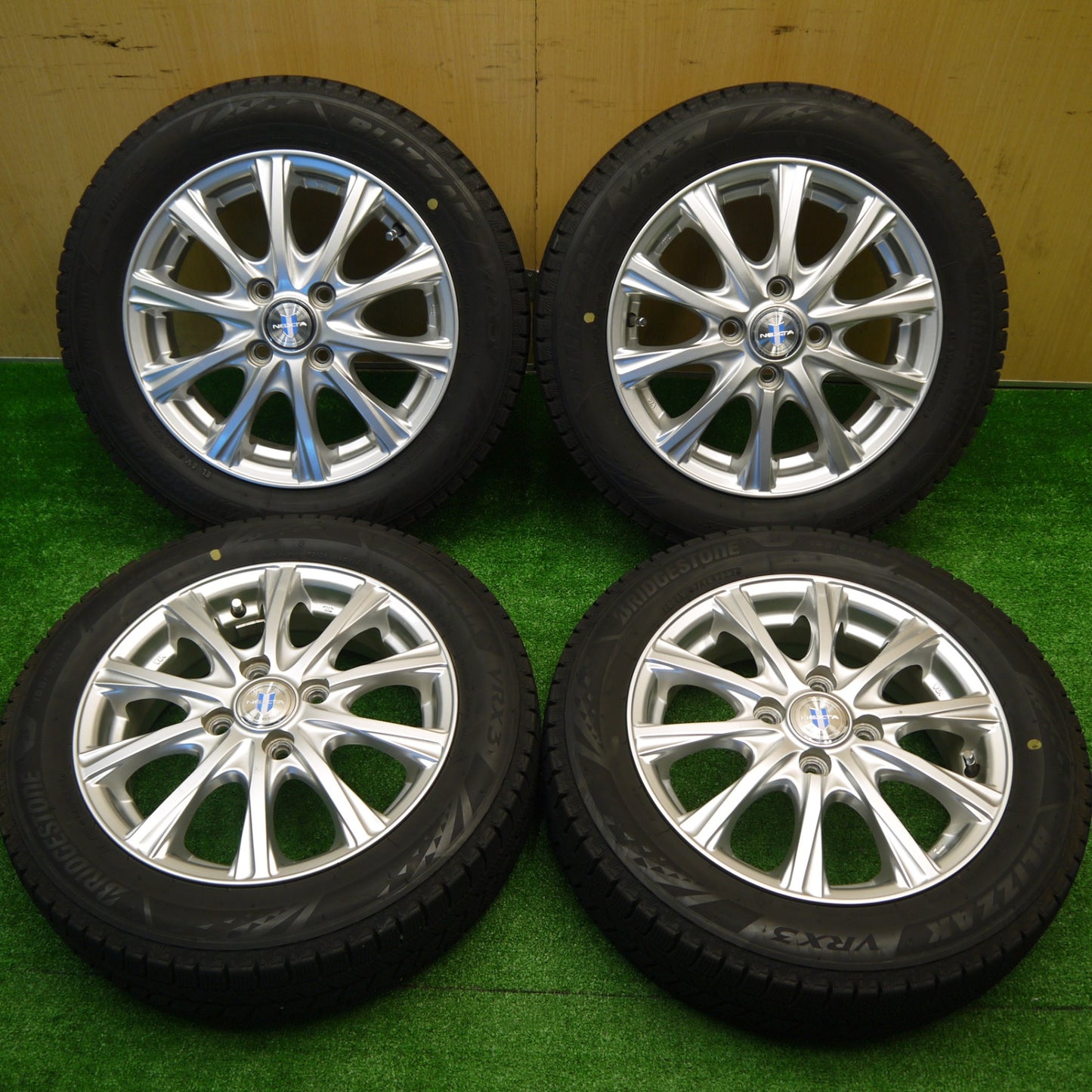 4本価格！23年★スタッドレス 155/65R14 ブリヂストン ブリザック VRX3 NEXTA ネクスタ 14インチ PCD100/4H★5101503Hス