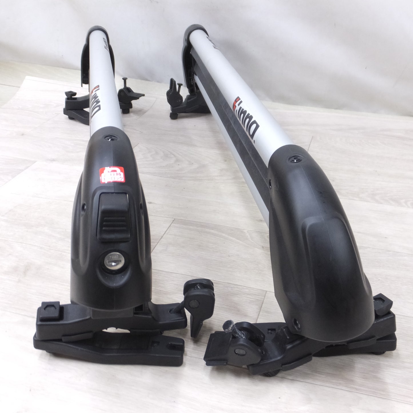 [送料無料] ◆イノー INNO スノー キャリア ルーフ キャリア INA927 鍵付き スノボ スキー◆