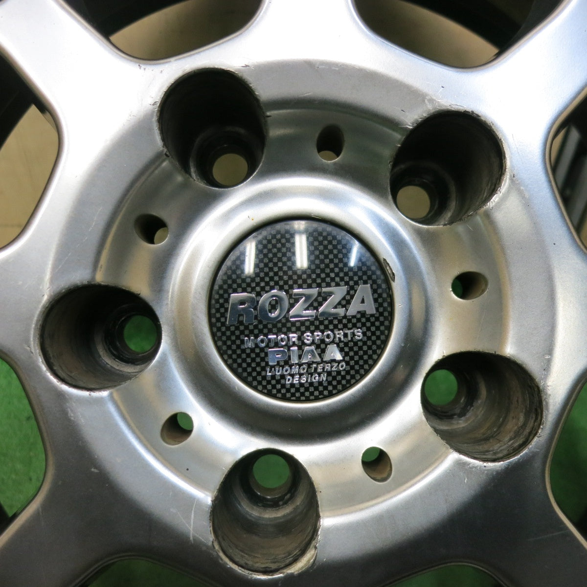 [送料無料] 4本価格★ROZZA MOTOR SPORTS PIAA ホイール 17インチ ピア 17×7JJ PCD114.3/5H★5021005SYホ