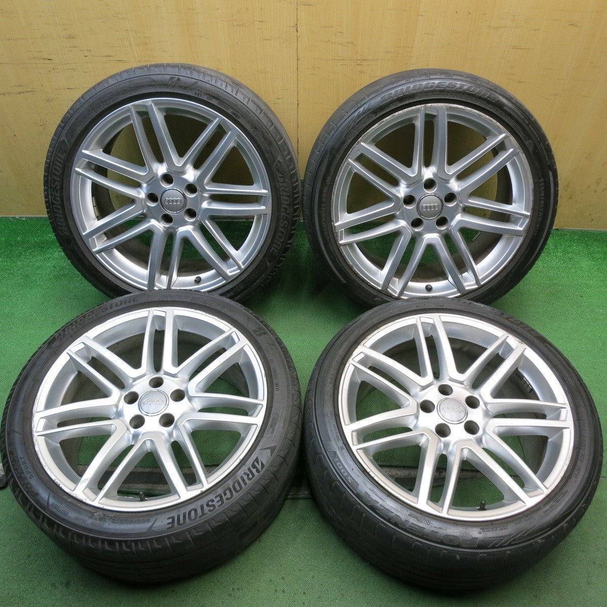 4本価格！23年◎アウディ A7 スポーツバック Sライン 純正 255/40R19 ブリヂストン ポテンザ S001 ブリヂストン ポテンザ スポーツ 19インチ PCD112/5H◎6082901HAノ