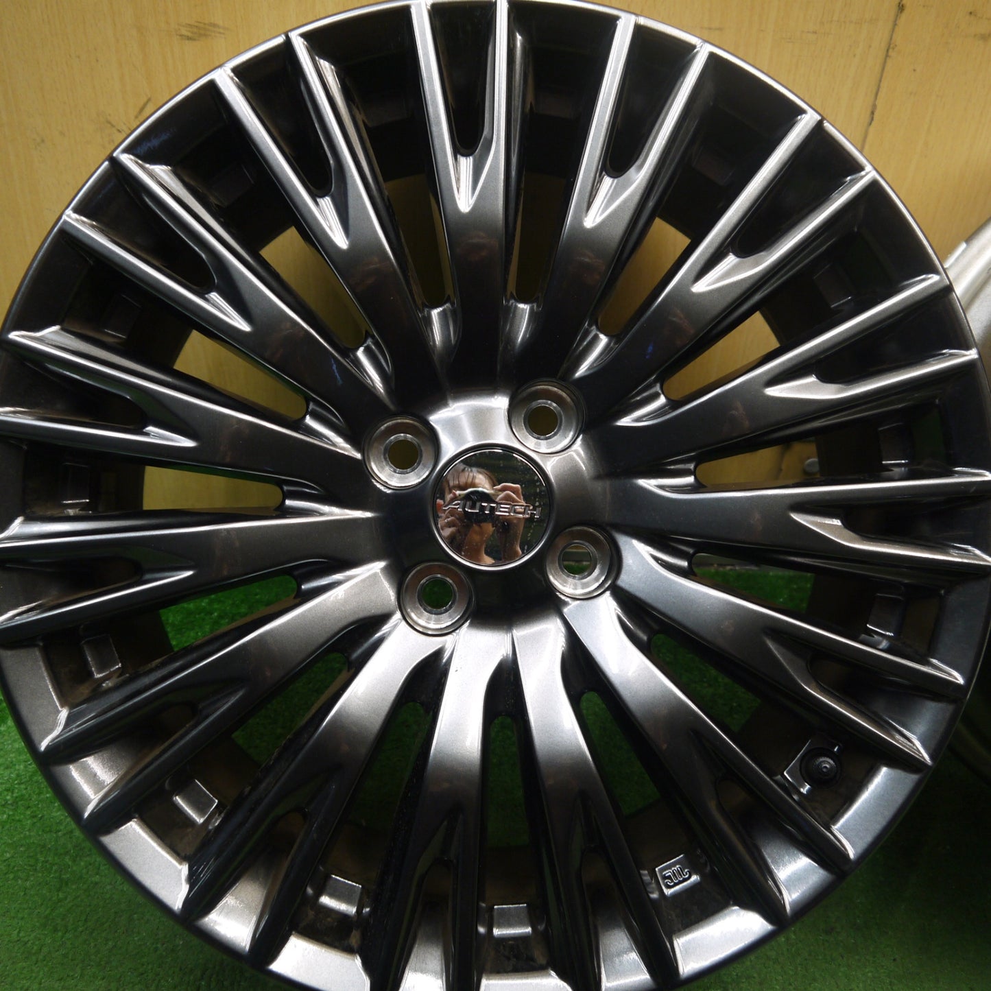新車外し★日産 ノート オーラ 純正 AUTECH ENKEI ホイール 17インチ オーテック エンケイ 17×6.5J NOTE AURA PCD100/4H★5072502Hホ