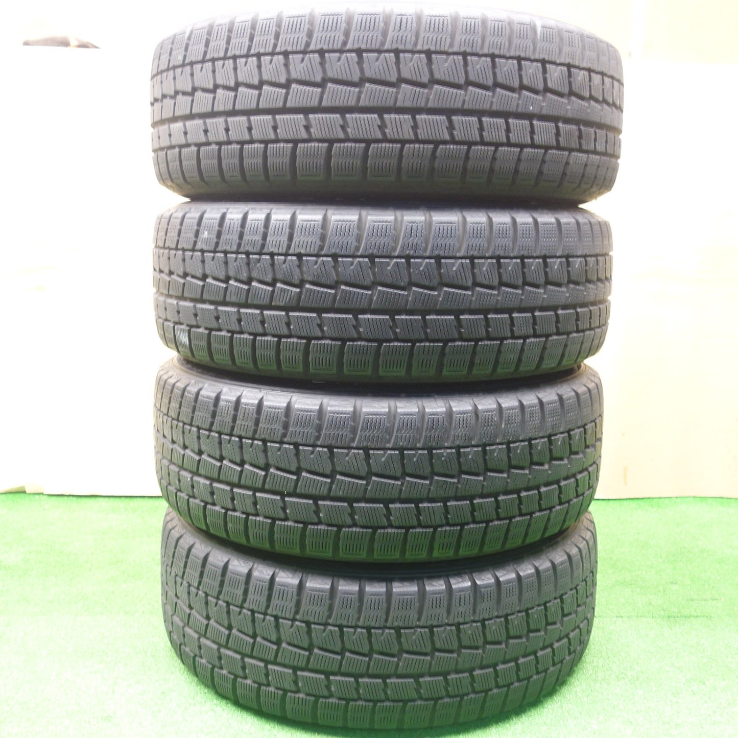 バリ溝！9分★トヨタ 50系 エスティマ 純正 215/55R17 スタッドレス ダンロップ ウインターマックス WM01 17インチ PCD114.3/5H★5122203KTス