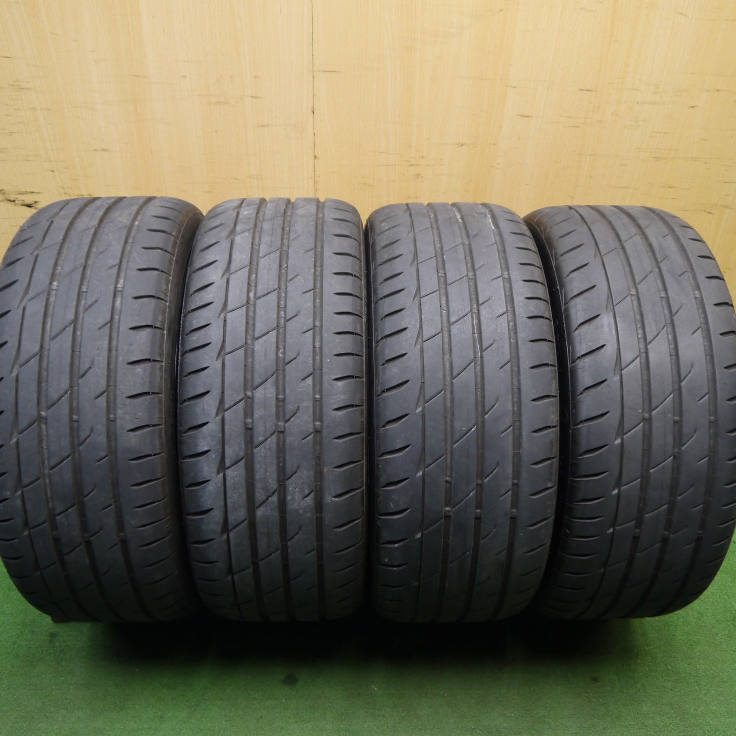 バリ溝！22年！キレイ！9.5分★BMW 等 O・Z RACING Leggera HLT 245/35R19 ブリヂストン ポテンザ RE004 19インチ OZ レッジェーラ PCD120/5H★5051204Hノ