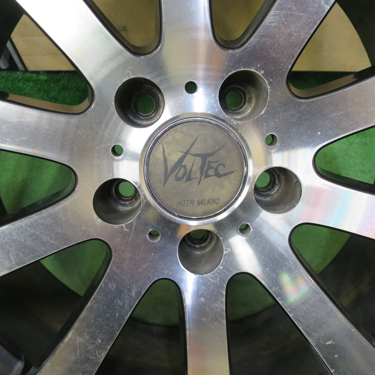 4本価格★VOLTEC Extreme INTER MILANO 19インチ ホイール ボルテック エクストリーム インターミラノ 19×7.5J PCD114.3/5H★6072902NGホ