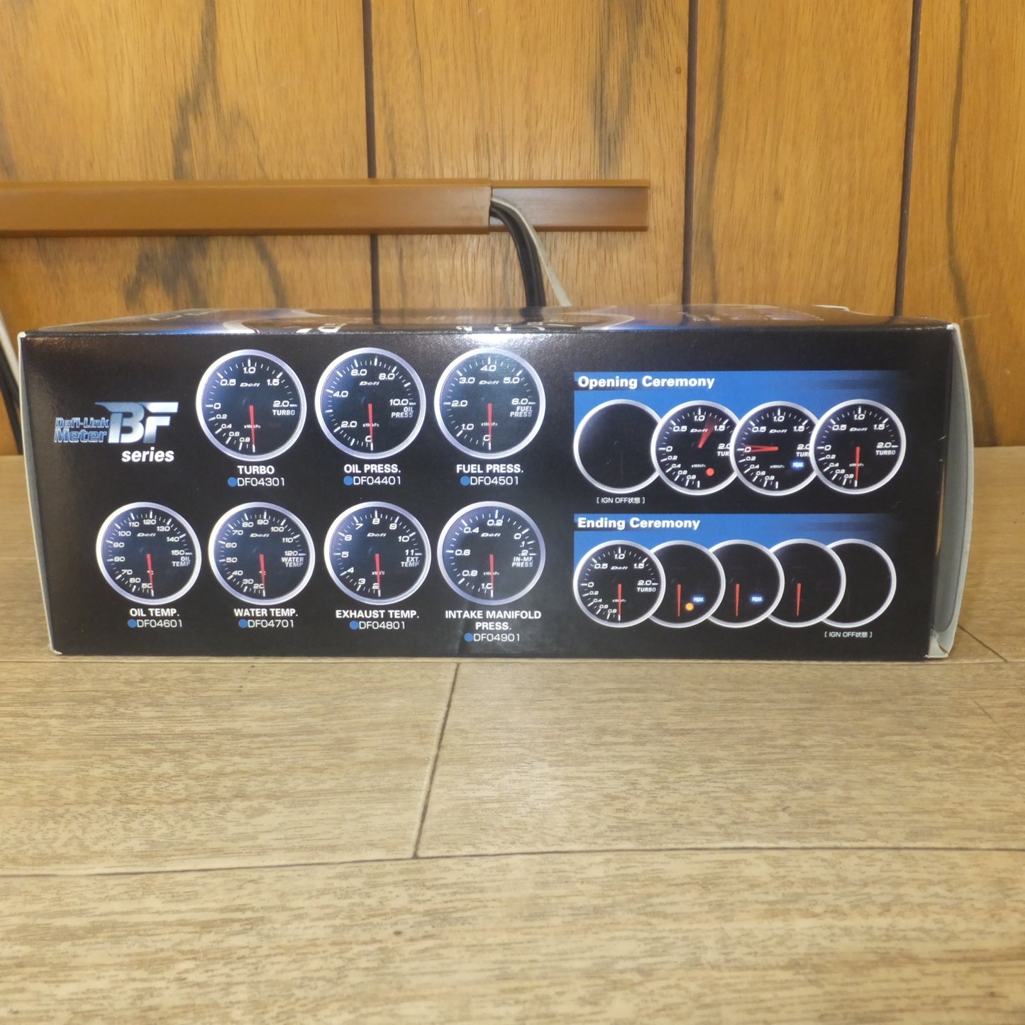 [送料無料] 未使用★日本精機 デフィーリンクメーターBF Defi-Link Meter BF 油温計 OILTEMP DF04601 WHITE 電子式メーター★
