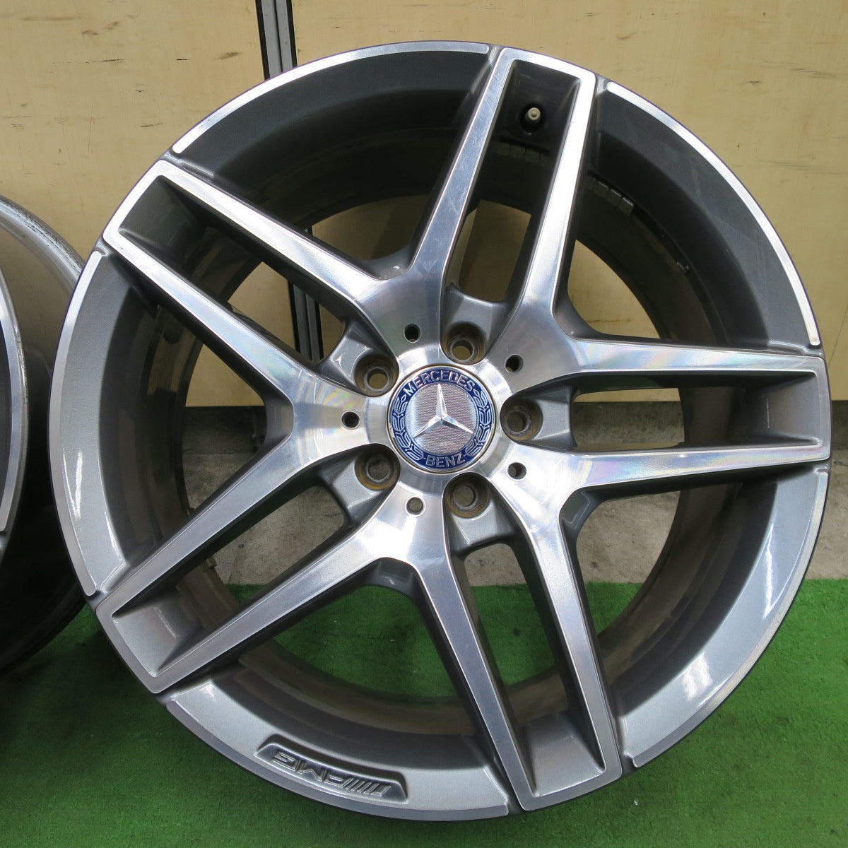 キレイ★ベンツ Sクラス W222 純正 AMG ホイール 19インチ 8.5J×19 9.5J×19 PCD112/5H★6041402NGホ