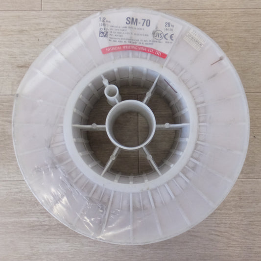 [送料無料] 未使用★ヒュンダイ HYUNDAI 溶接ソリッドワイヤ SM-70 1.2mm .045" 20kg 44lb　外箱なし★
