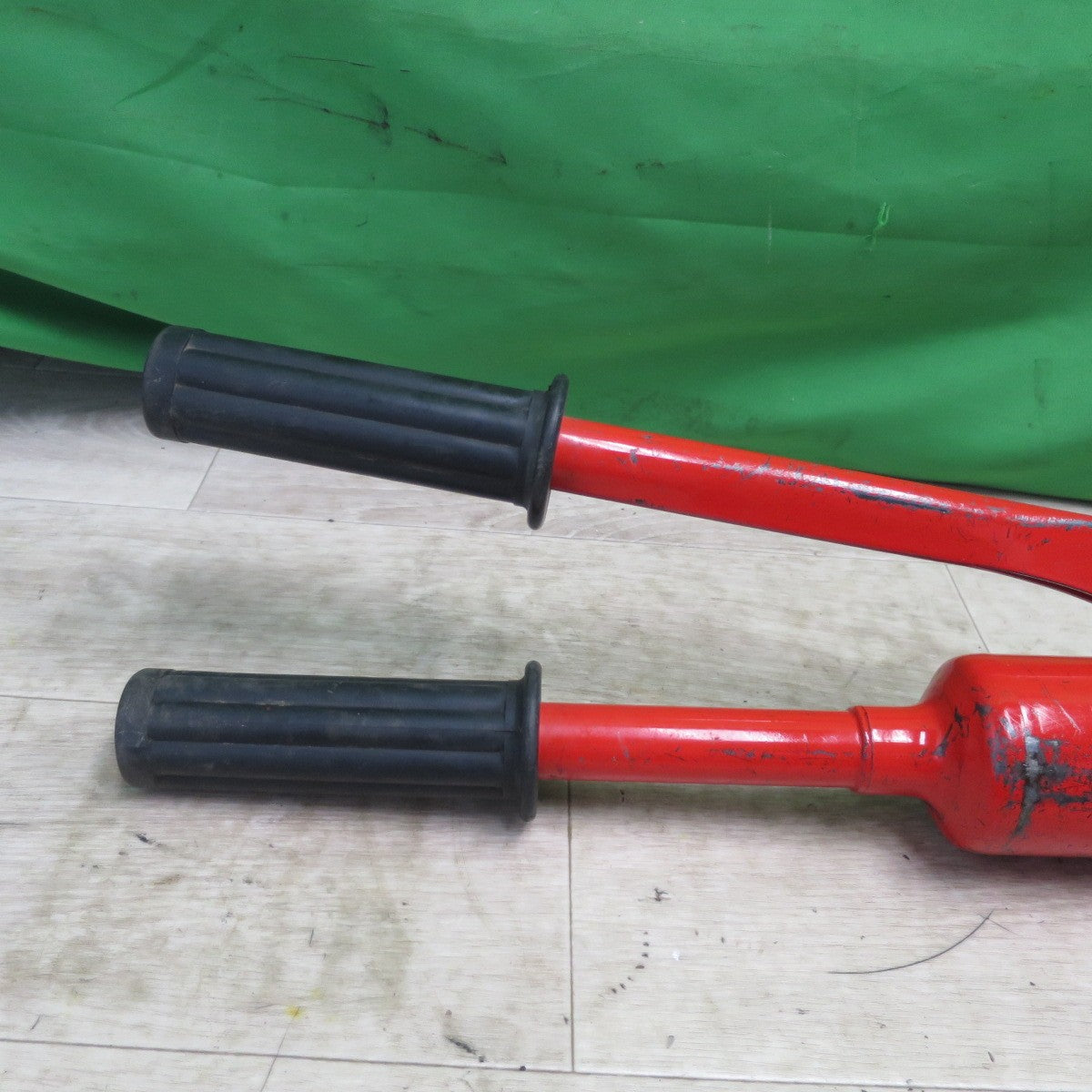 [送料無料] ☆IZUMI 泉精機 屋内配線用 電線 接続 工具 9H-2 手動 油圧式 圧着 工具 ケース オスダイス 3個付 ハンドプレス ジャンク☆
