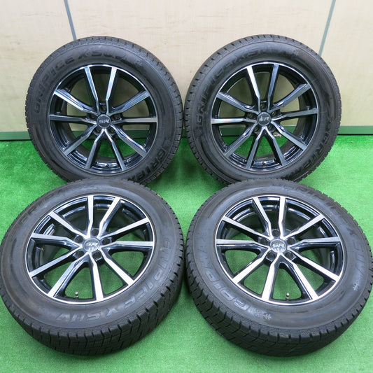 [送料無料] バリ溝！22年！9.5分★スタッドレス 235/60R18 グリップマックス GRIP ICE X SUV STRANGER ストレンジャー 18インチ PCD114.3/5H★4101801HAス