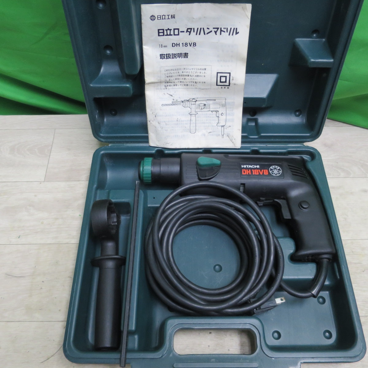 [送料無料] キレイ☆日立工機 18mm ロータリ ハンマ ドリル 100V DH18VB ハンマードリル 電動 工具☆