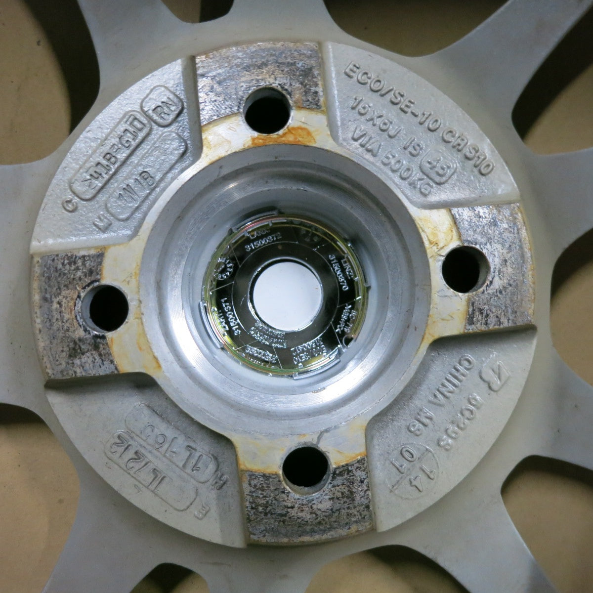 キレイ★ECO FORME ブリヂストン製 15インチ ホイール 15×6J エコフォルム PCD100/4H★5051611SYホ