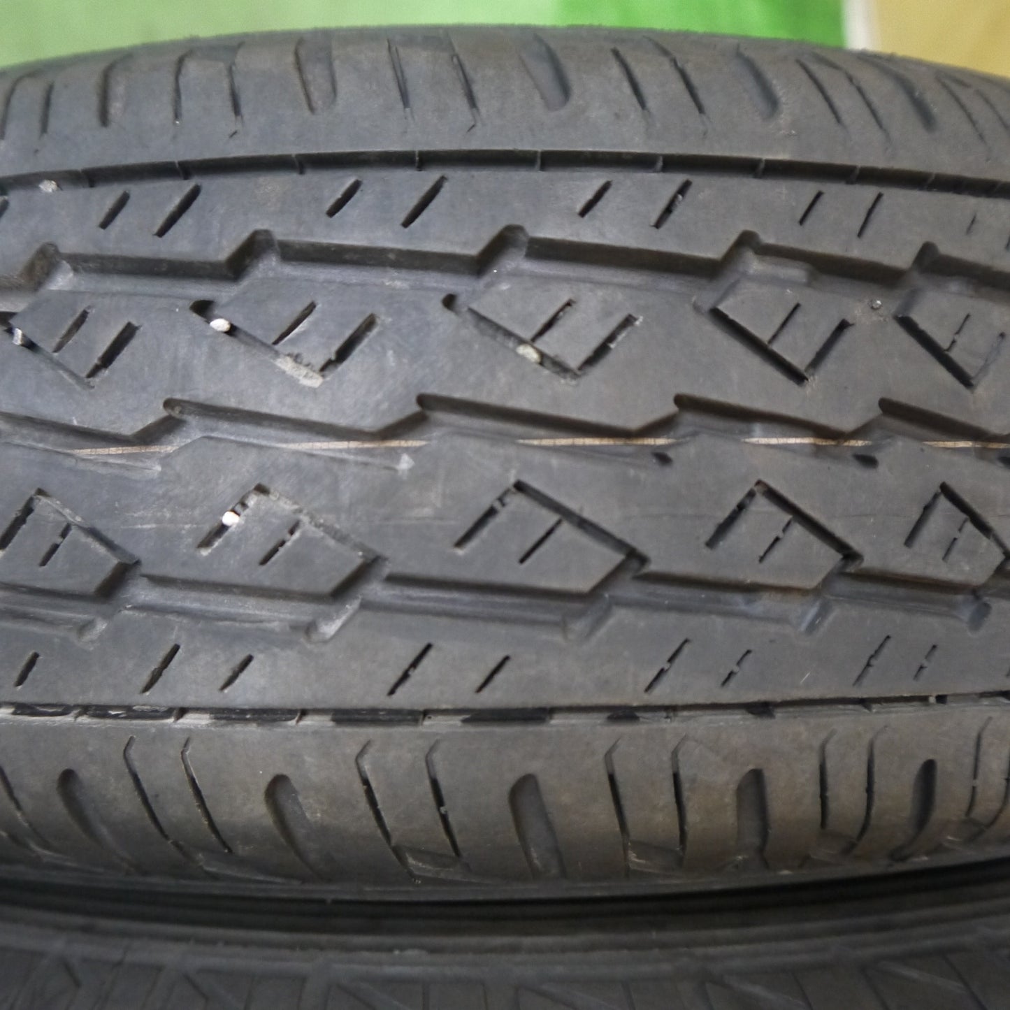 キレイ！24年★145/80R12 80/78N ブリヂストン K370 WEZEN 社外 アルミ 12インチ PCD100/4H★5090104Hノ
