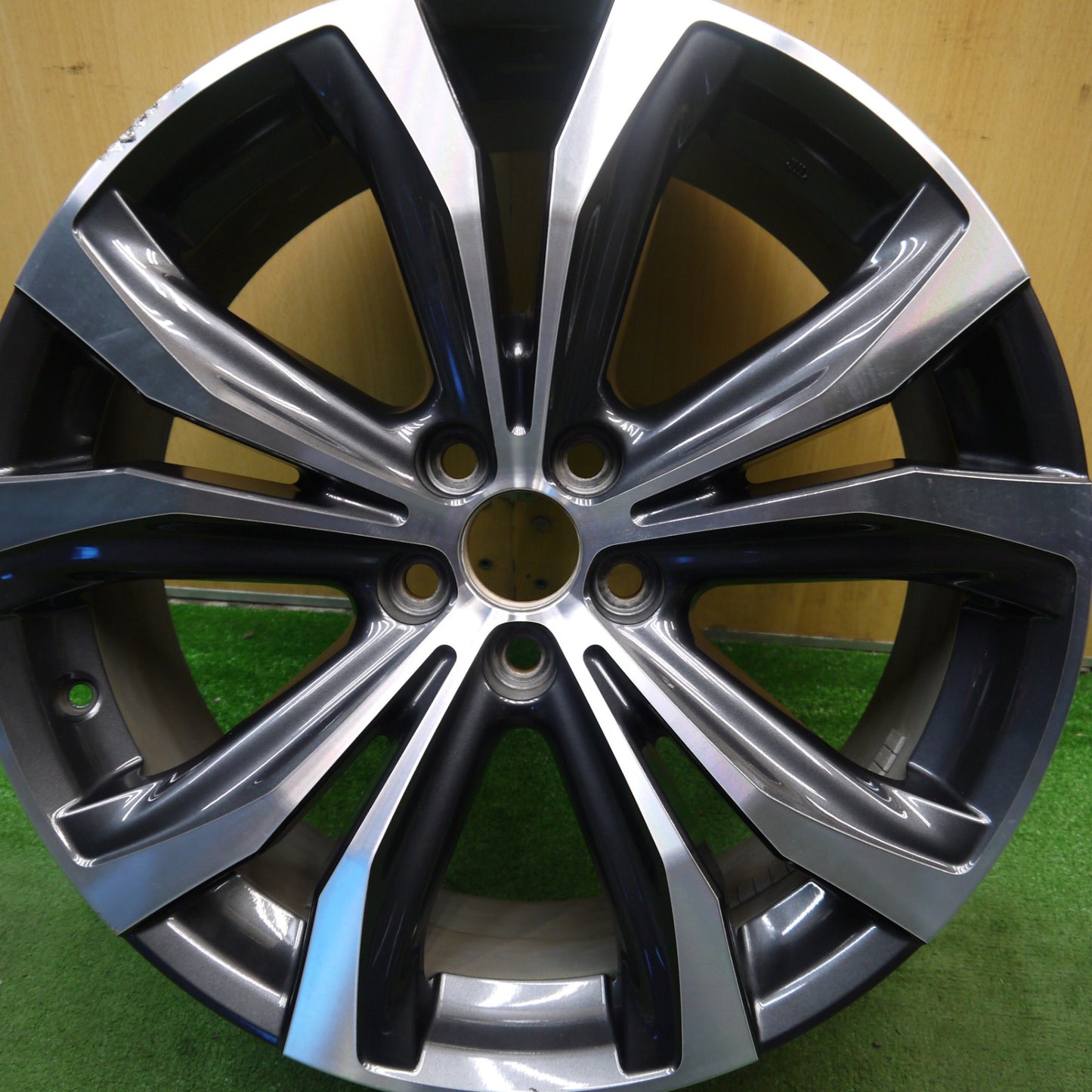 付属品付き！1本価格★レクサス RX 450 h バージョンL 純正 ホイール 20インチ 20×8J PCD114.3/5H★5060903Hホ