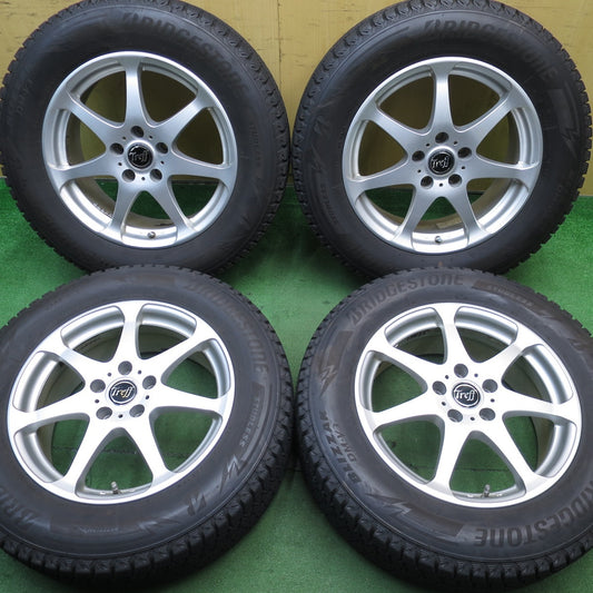 バリ溝！21年！キレイ！9分★スタッドレス 225/65R17 ブリヂストン ブリザック DM-V3 Treff S7 トレフ 17インチ PCD114.3/5H★5052002NJス