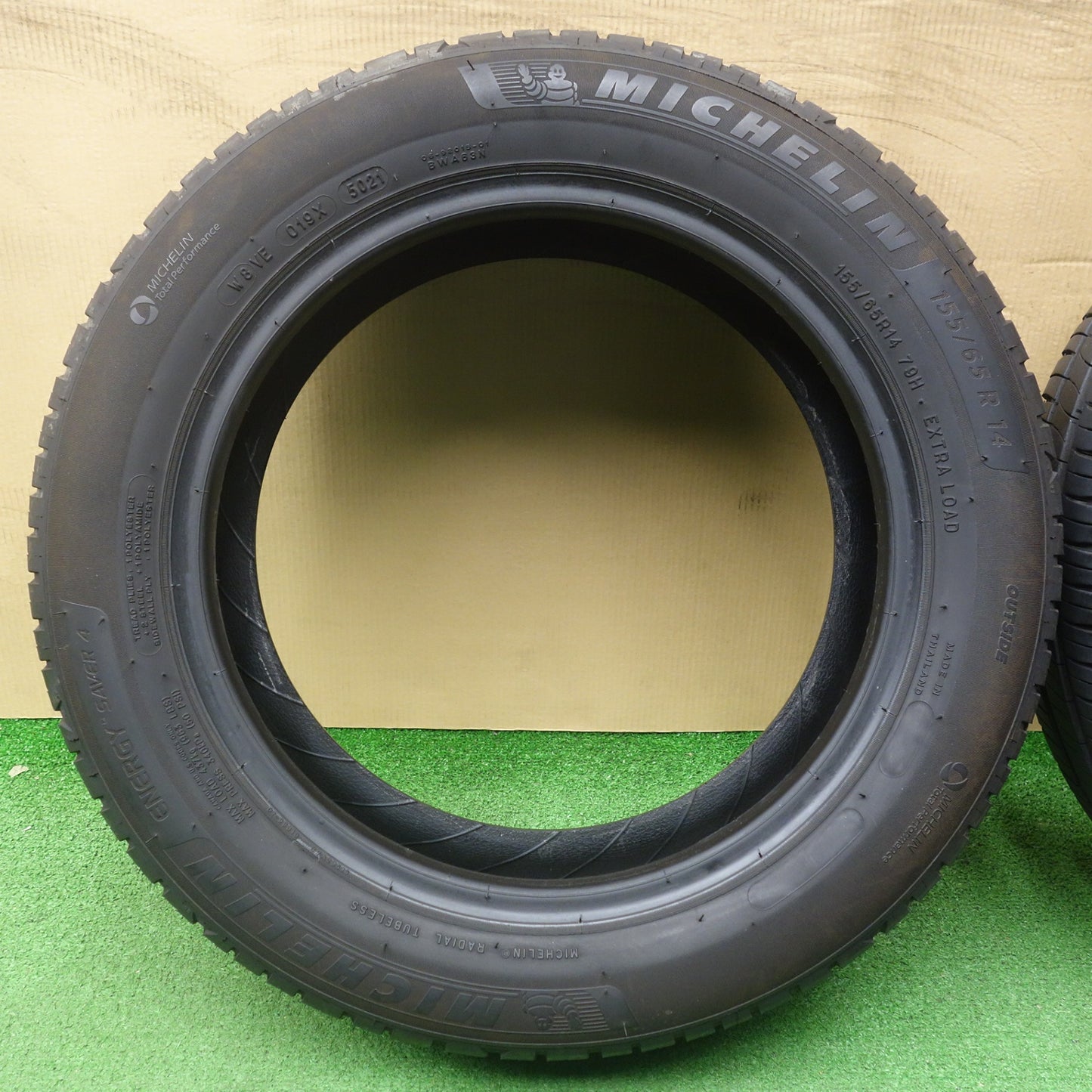 4本価格！22年★155/65R14 ミシュラン エナジーセイバー4 タイヤ 14インチ N-WGN ルークス アルト スペーシア ウェイク ミラ 等★6061703KTノタ