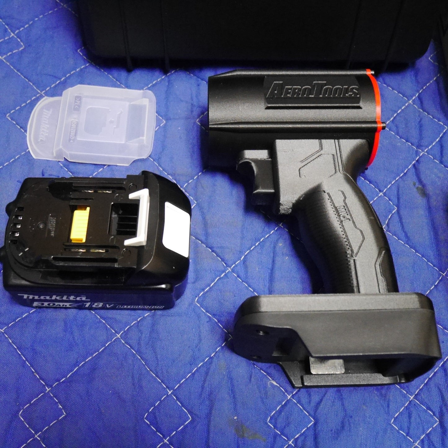 [送料無料] キレイ！充電回数6回☆AERO TOOLS 電動 ジェット ブロワー MK-1 マキタ リチウム イオン バッテリー BL1860B 18V 急速 充電器 DC18RF 互換☆