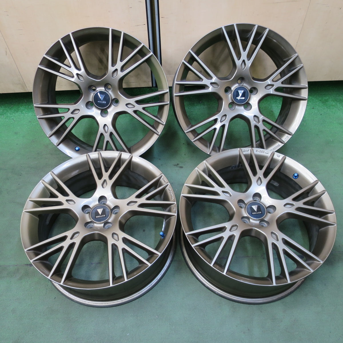 4本価格◎プリウス 86 BRZ 等 MODELLISTA WingDancerII 18インチ ホイール モデリスタ ウイングダンサー2 18×7J PCD100/5H◎6080801NGホ