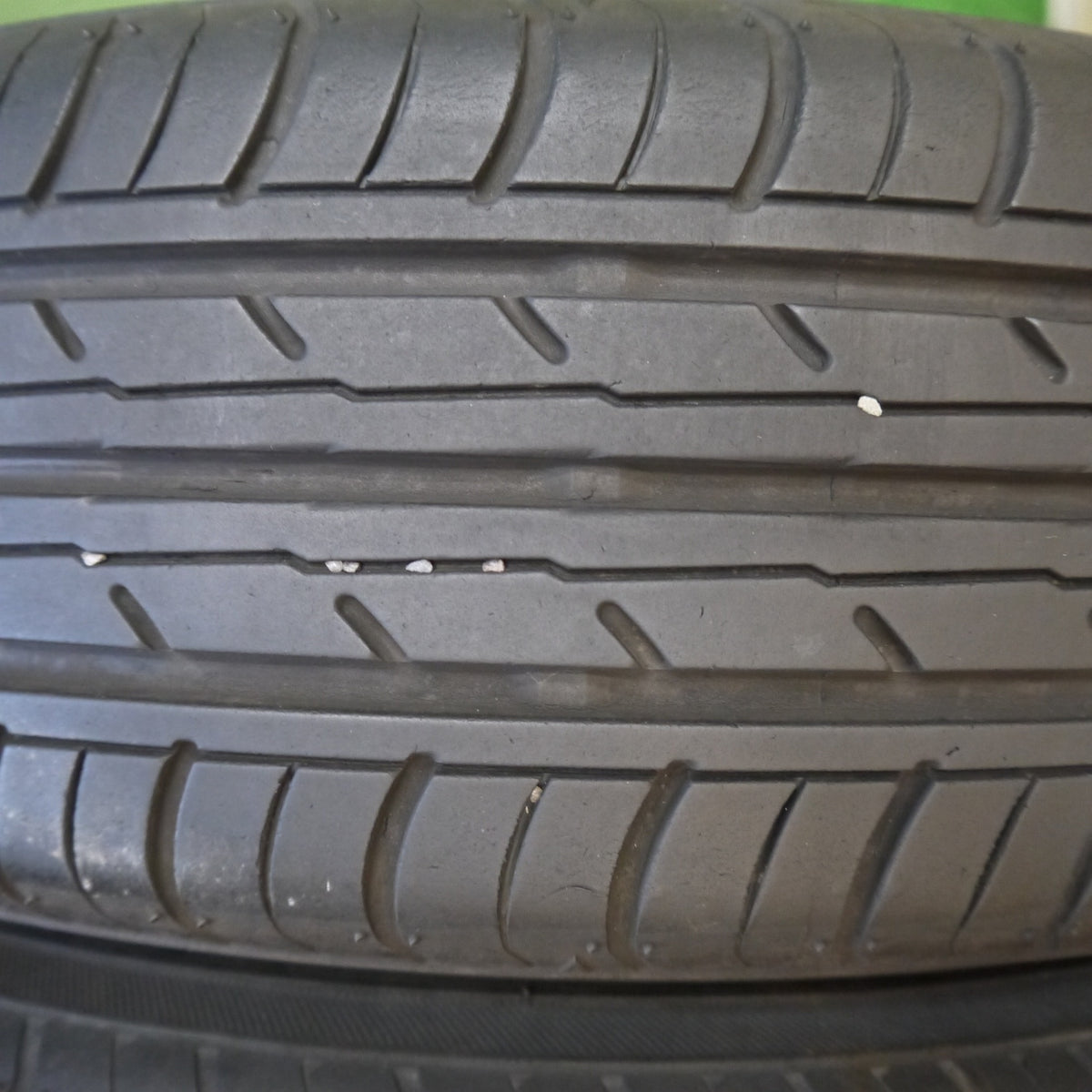 4本価格！23年◎155/65R14 ヨコハマ BluEarth-ES ES32 スチール ホイール ブルーアース 14インチ PCD100/4H◎6082107Hノ