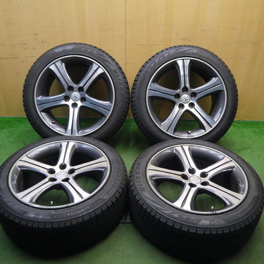 バリ溝！21年！9.5分★プジョー 508 SW 純正 225/50R18 スタッドレス ブリヂストン ブリザック VRX2 18インチ PCD108/5H★5100303Hス