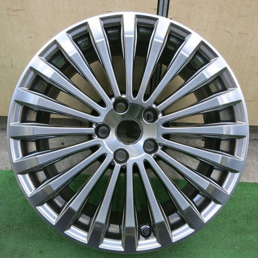 新車外し！1本★トヨタ クラウン セダン 純正 ホイール 19インチ 19×8J PCD120/5H★5042902ナホ