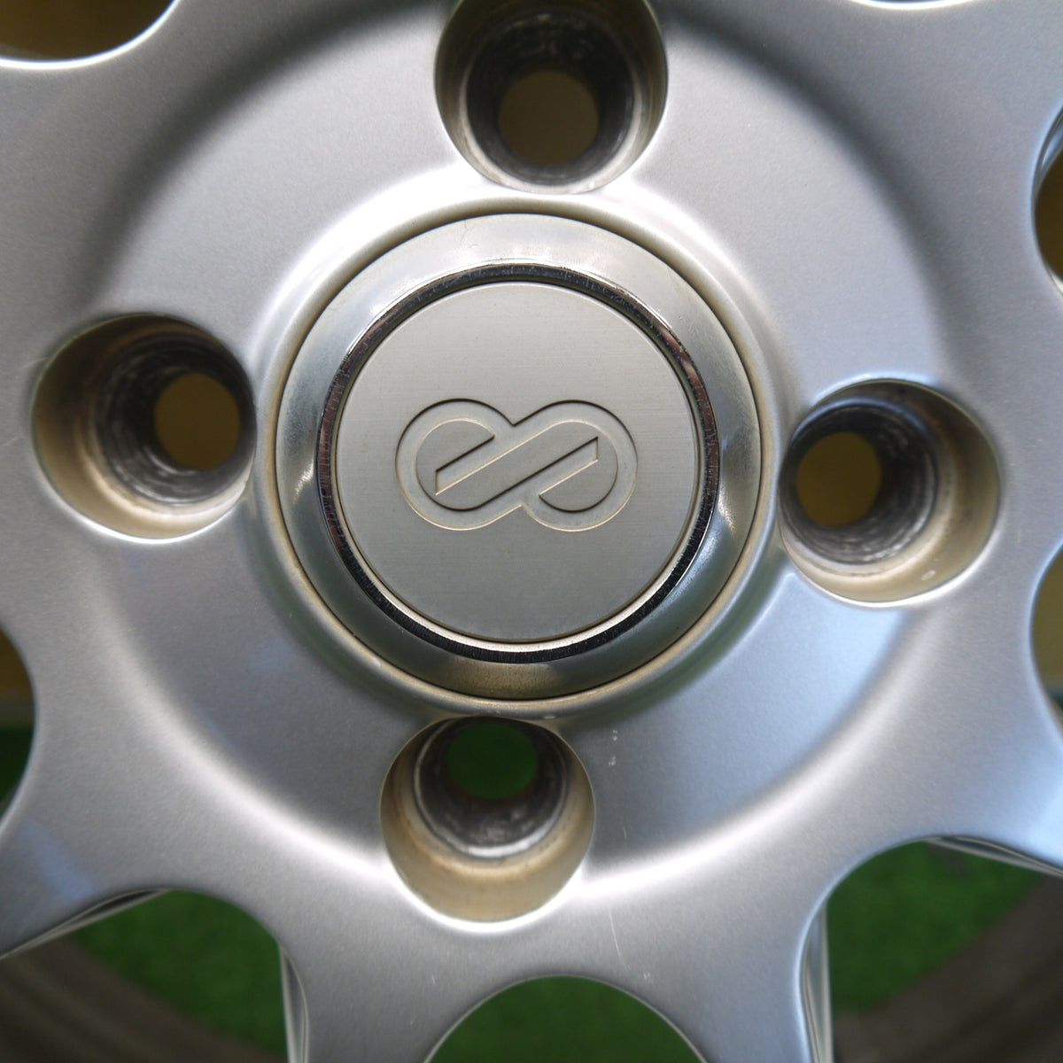キレイ！24年◎165/65R15 ブリヂストン エコピア NH200C ENKEI PF01 エンケイ 15インチ PCD100/4H◎6082803Hノ