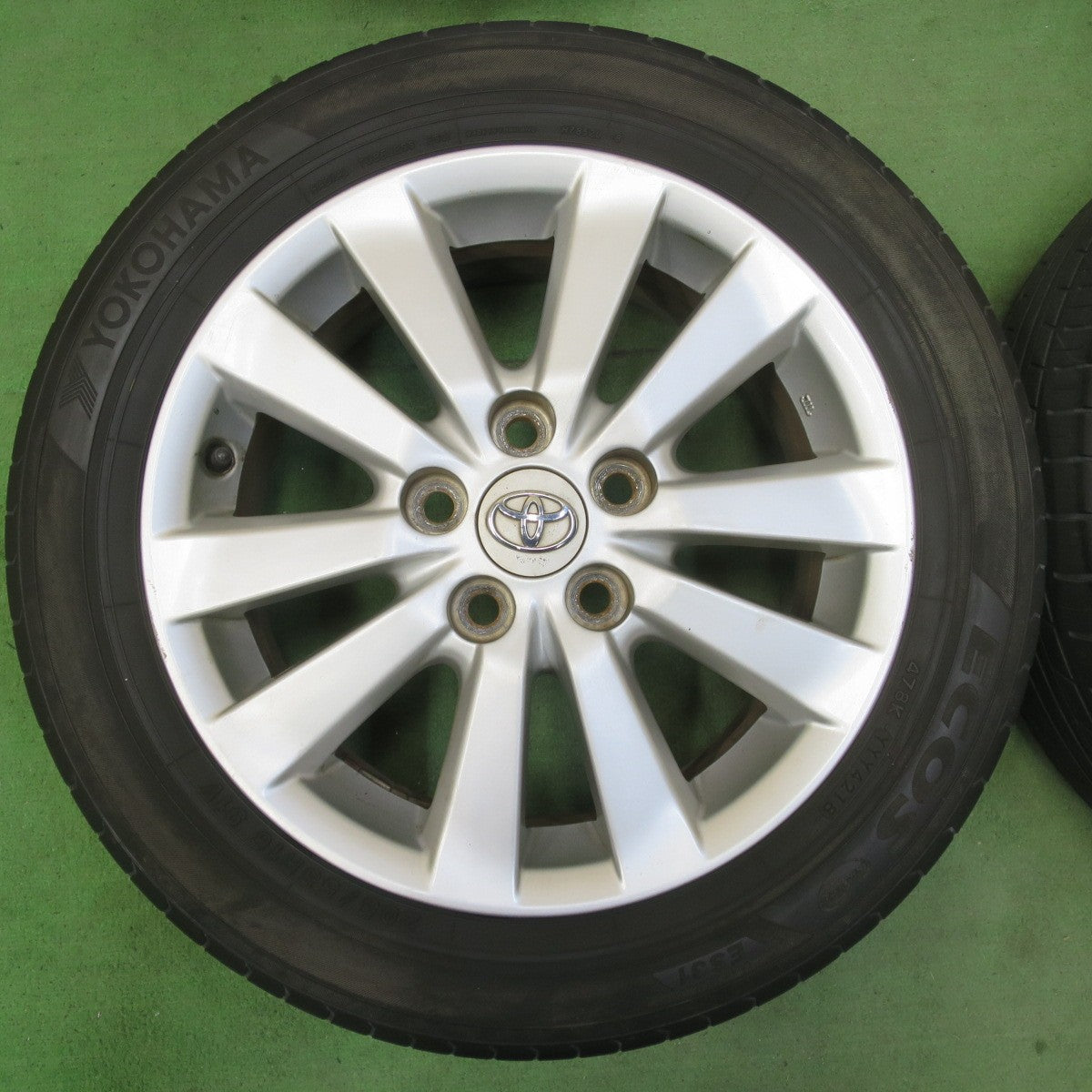 4本価格★トヨタ オーリス 純正 205/55R16 ヨコハマ エコス ES31 16インチ PCD114.3/5H★5050813イノ