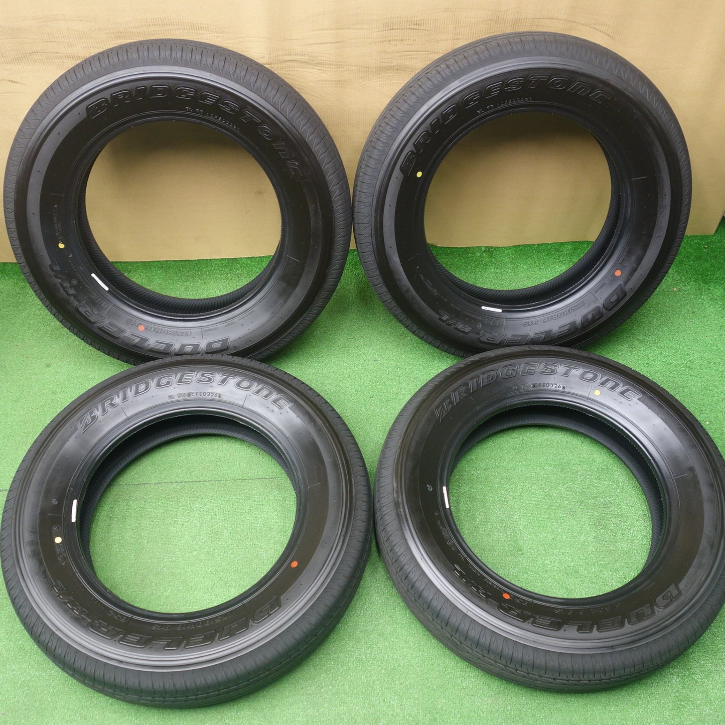 新車外し！26年★ジムニー 等 175/80R16 ブリヂストン デューラー H/L 852 DUELER 16インチ タイヤ★6052302KTノタ