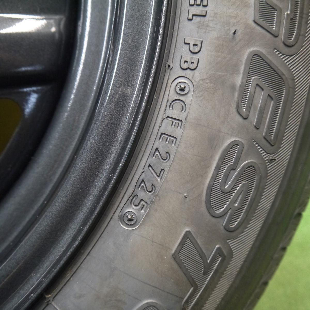 新車外し！25年！1本◎スズキ JB64 ジムニー 純正 スチール 175/80R16 ブリヂストン デューラー H/L 852 DUELER 16インチ PCD139.7/5H◎6091105Hノ