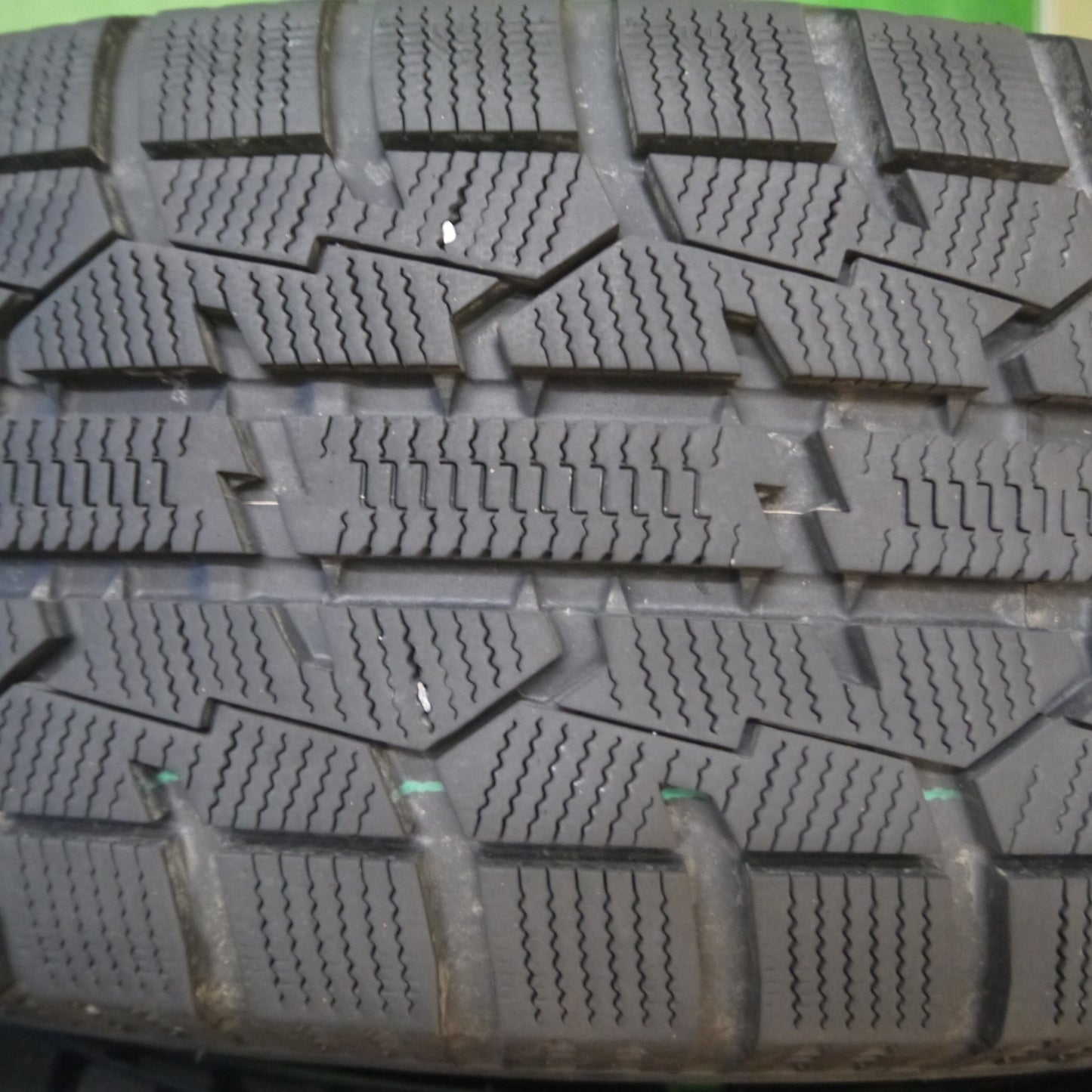 [送料無料] バリ溝！21年！キレイ！9.5分★スタッドレス 195/65R16 トーヨー オブザーブ ガリット GIZ Ti WHEELS 16インチ PCD100/4H★5012106Hス